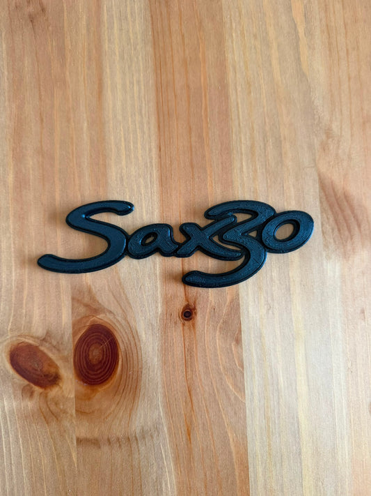 Sax30 boot badge