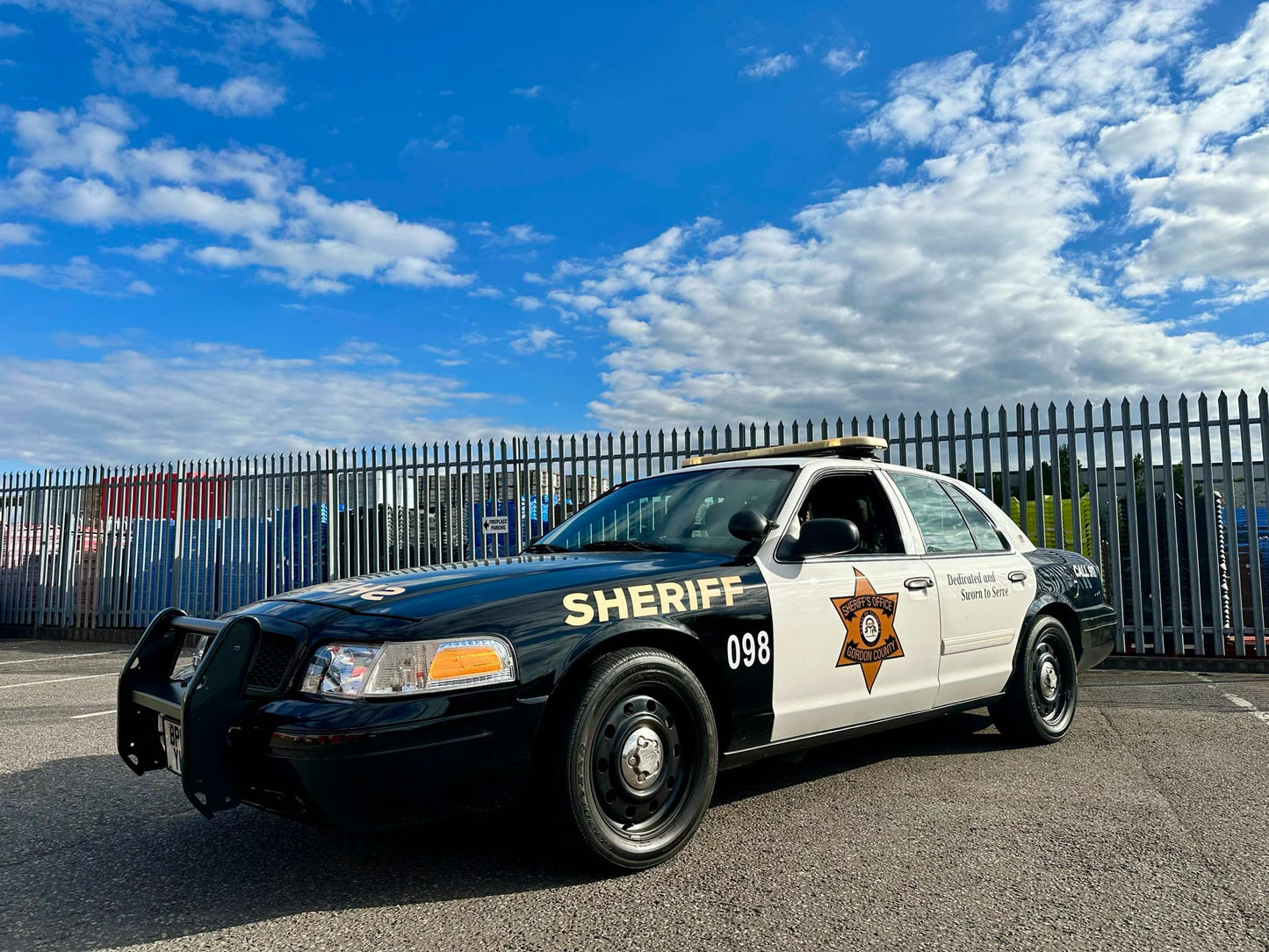 Ford Crown Vic - Gordon County Sheriff Police Car