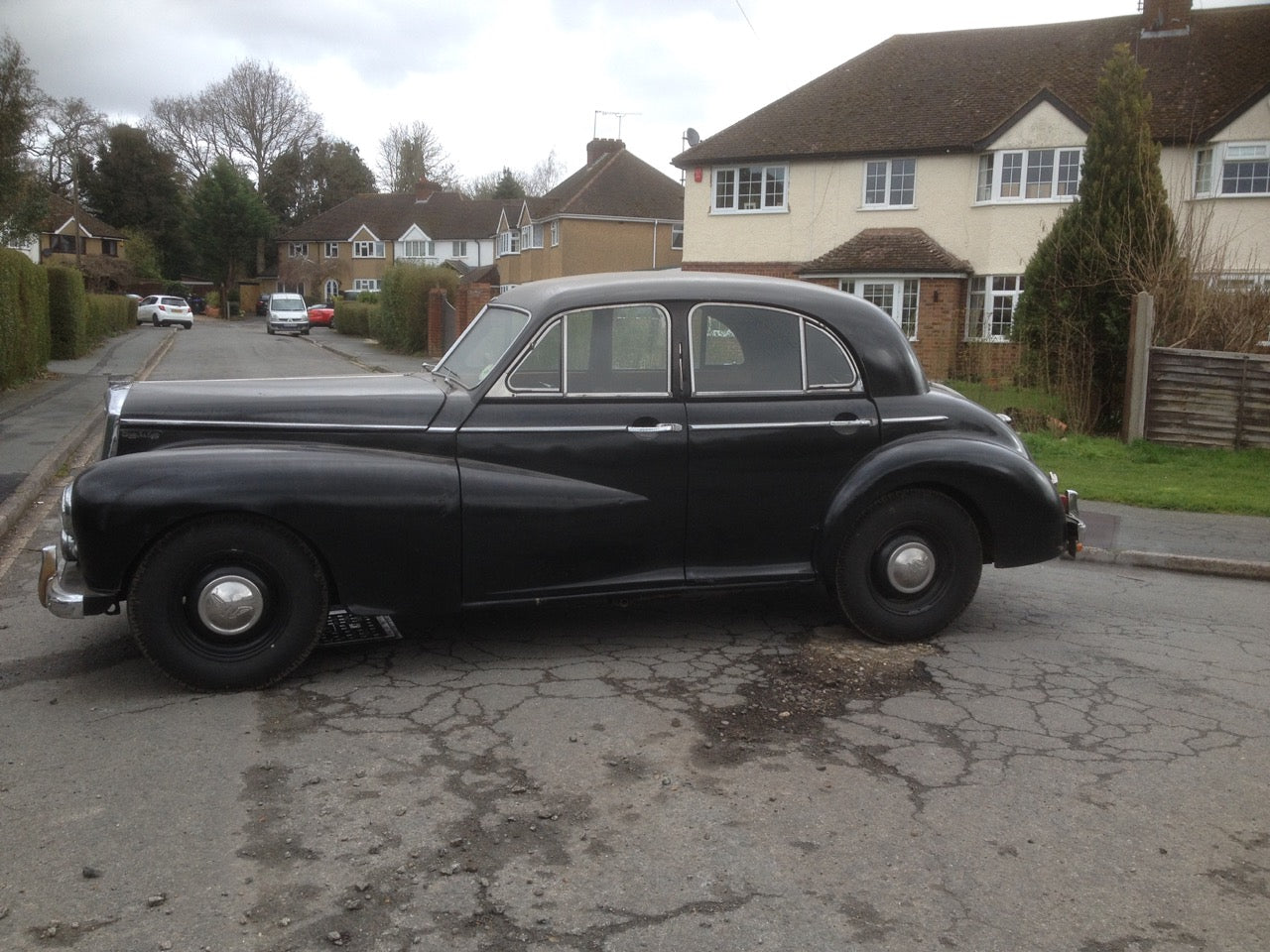 Black Wolseley 6/80