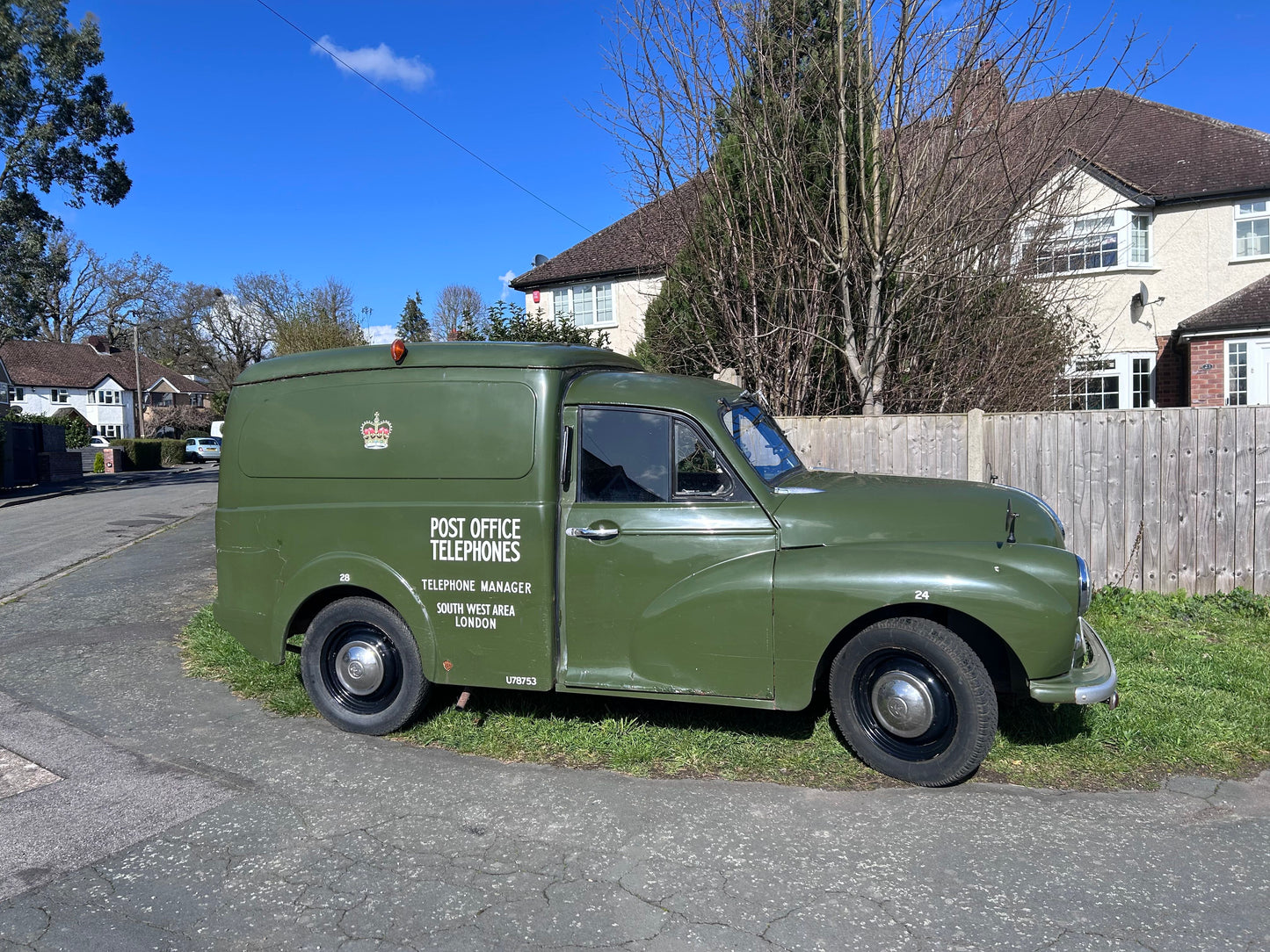 Austin Morris Telephone Van
