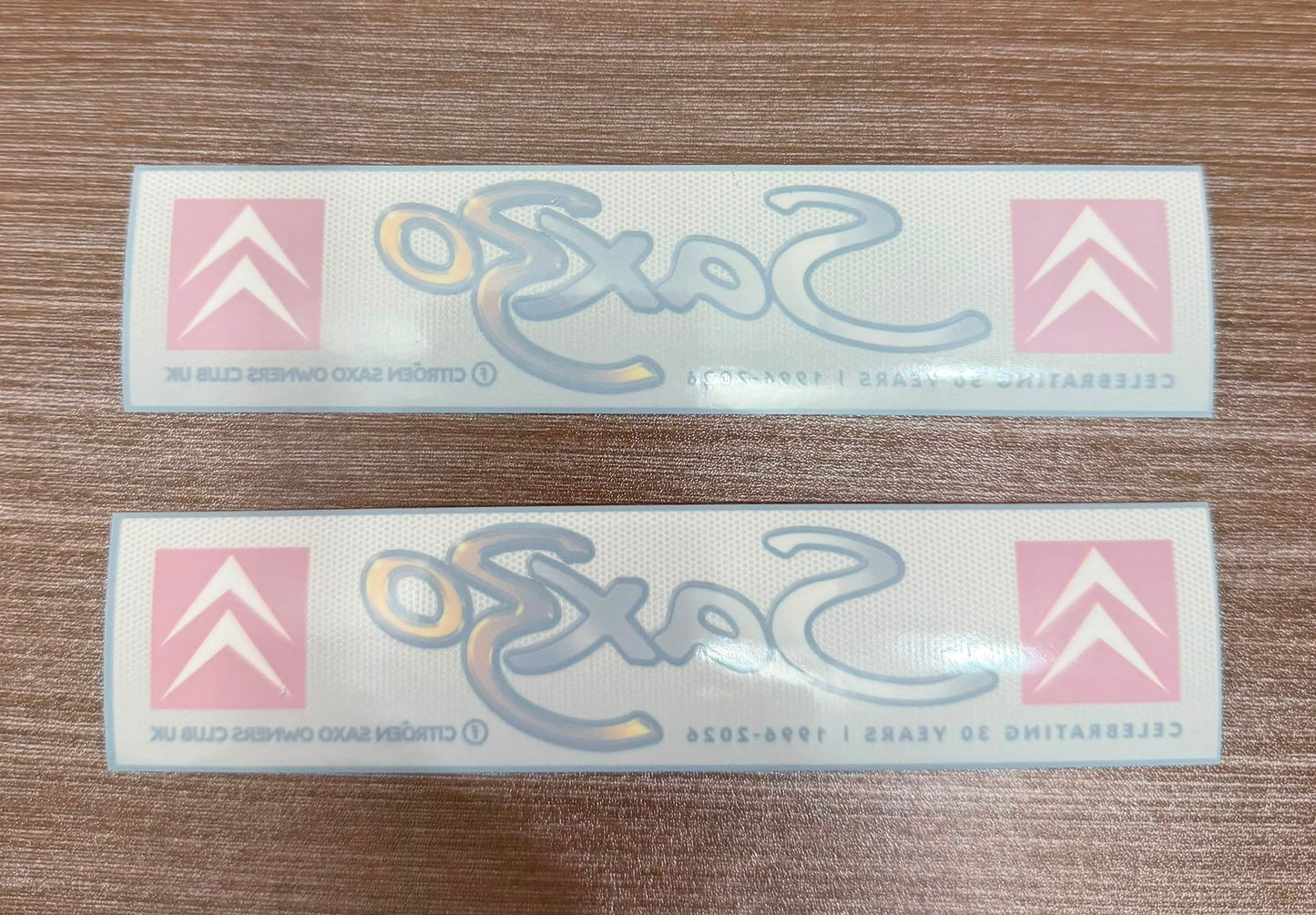 Sax30 Side Window Sticker